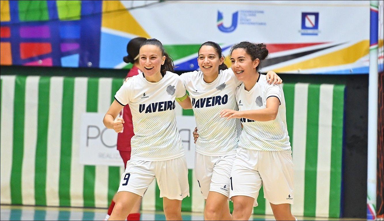 UAveiro protagoniza ‘remontada’ em Salerno e garante acesso às ‘meias’ do futsal feminino 