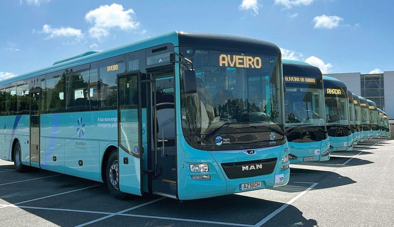Autocarros com tarifa única na Região de Aveiro a partir de hoje
