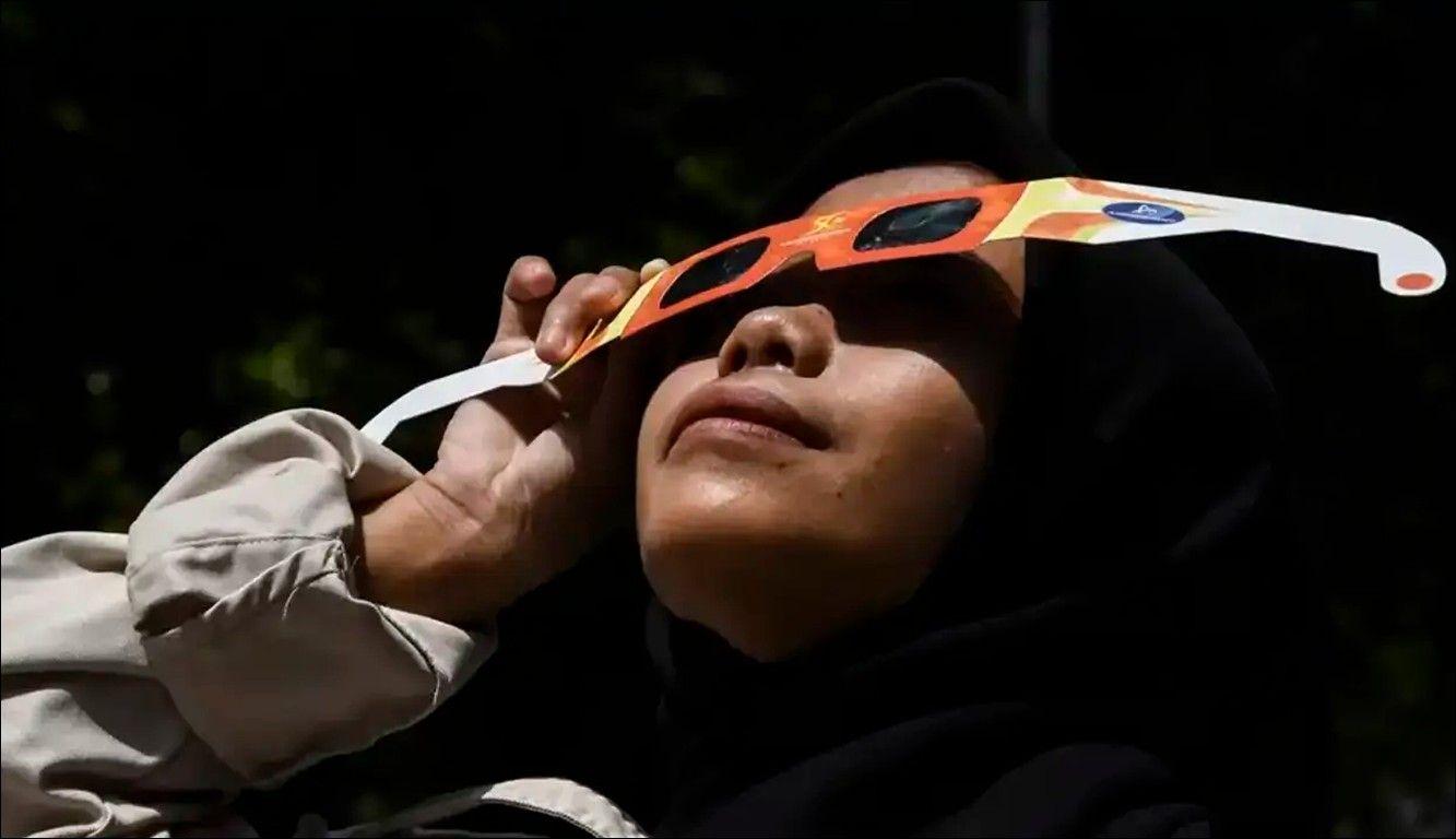 Eclipse do Sol acontece hoje e será visível em Aveiro entre as 18h35 e as 20h26