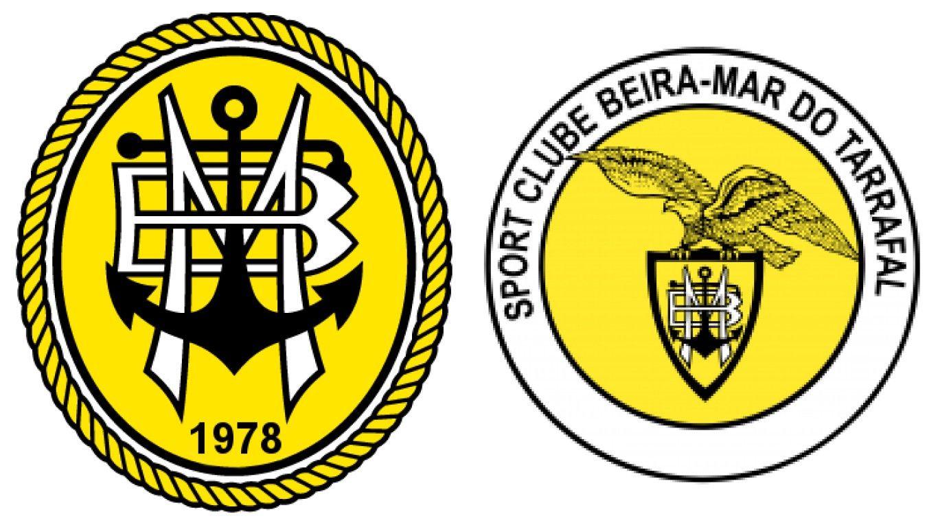 (Emblemas do Beira-Mar do Maio e do Beira-Mar do Tarrafal, respetivamente)
